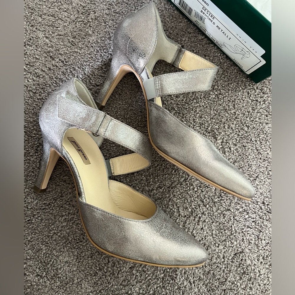 Paul Green - silver heels